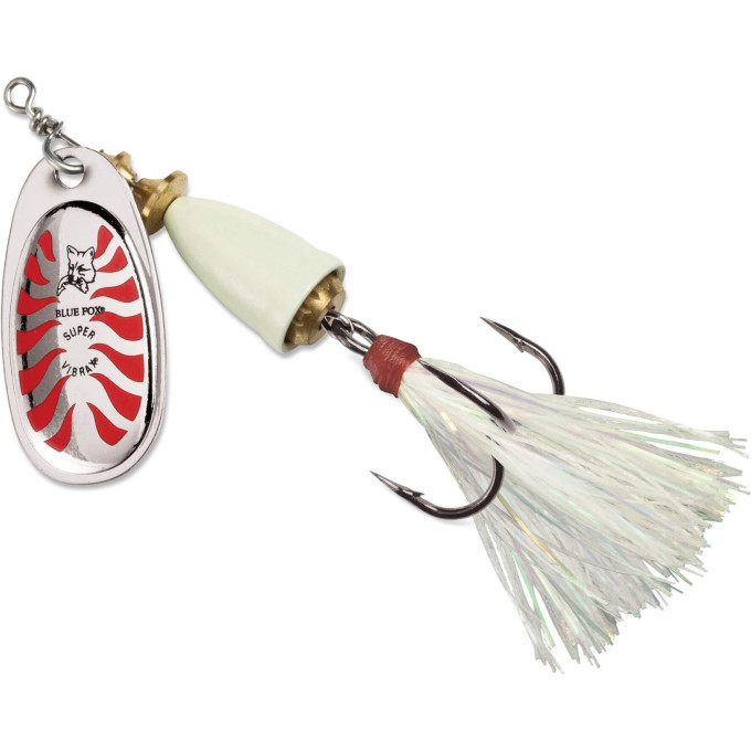 Вращающаяся блесна BLUE FOX Vibrax Glow 8 г, цвет GL (BFGVS3-GL)